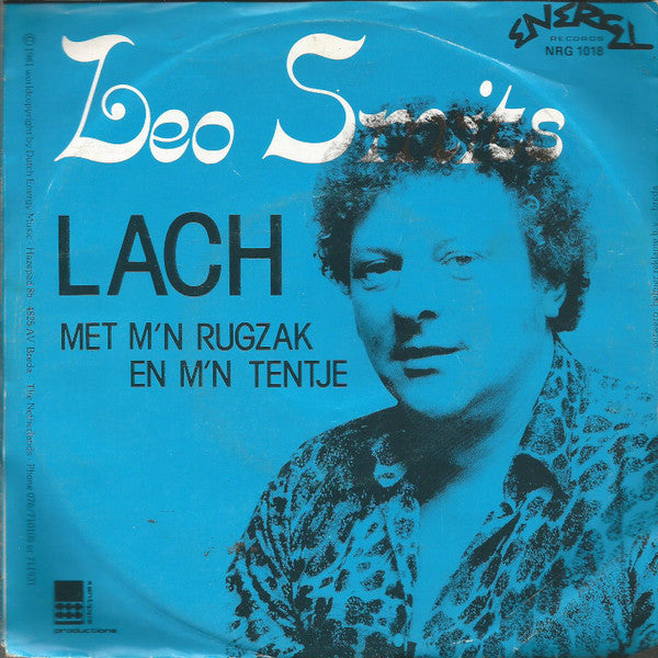 Leo Smits - Lach Vinyl Singles Vinyl Very Good (VG) <br> Hoes Good Plus (G+)