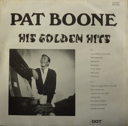 Pat Boone - His Golden Hits (LP) 50446 41405 Vinyl LP VINYLSINGLES.NL