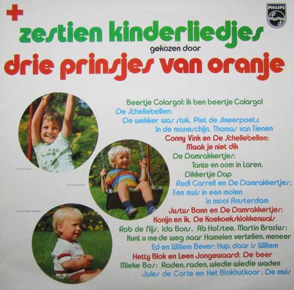 Various - Zestien Kinderliedjes Gekozen Door Drie Prinsjes Van Oranje (LP) 46082