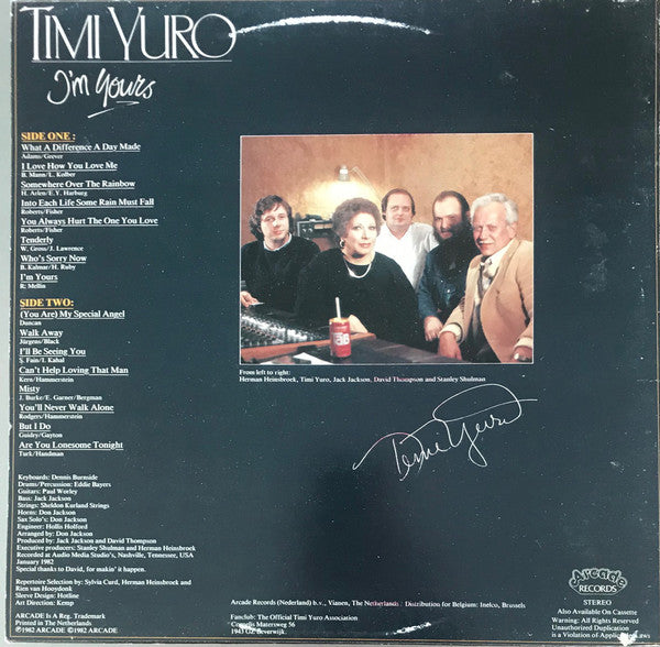 Timi Yuro - I'm Yours (LP) Vinyl LP Goede Staat