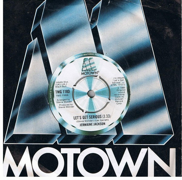 Jermaine Jackson - Let's Get Serious Vinyl Singles Vinyl (VG) <br> Hoes Generic
