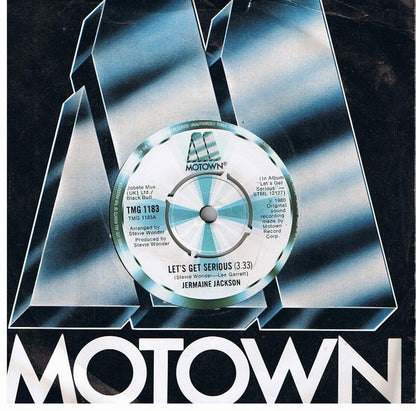 Jermaine Jackson - Let's Get Serious Vinyl Singles Vinyl (VG) <br> Hoes Generic