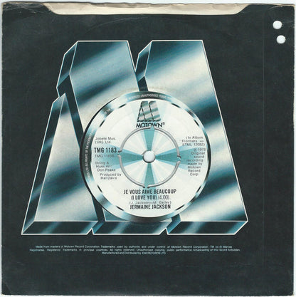 Jermaine Jackson - Let's Get Serious Vinyl Singles Vinyl (VG) <br> Hoes Generic