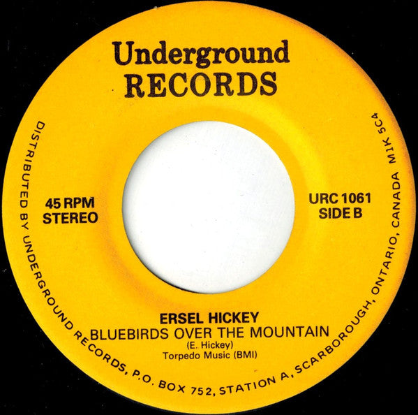 Frankie Laine With Ray Conniff & His Orchestra / Ersel Hickey - Moonlight Gambler Vinyl Singles Vinyl Very Good (VG) <br> Hoes Good Plus (G+)