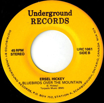 Frankie Laine With Ray Conniff & His Orchestra / Ersel Hickey - Moonlight Gambler Vinyl Singles Vinyl Very Good (VG) <br> Hoes Good Plus (G+)