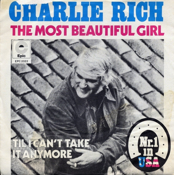 Charlie Rich - The Most Beautiful Girl 37925 Vinyl Singles Goede Staat