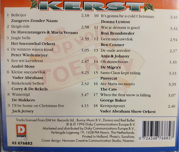 Various - Kerst Op Volle Toeren (CD) Compact Disc Goede Staat "VINYLSINGLES.NL"
