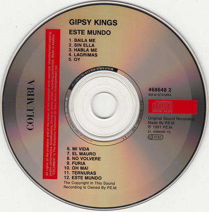 Gipsy Kings - Este Mundo (CD) Compact Disc Goede Staat