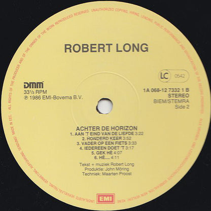 Robert Long - Achter De Horizon (LP) 45019 Vinyl LP VINYLSINGELS.NL