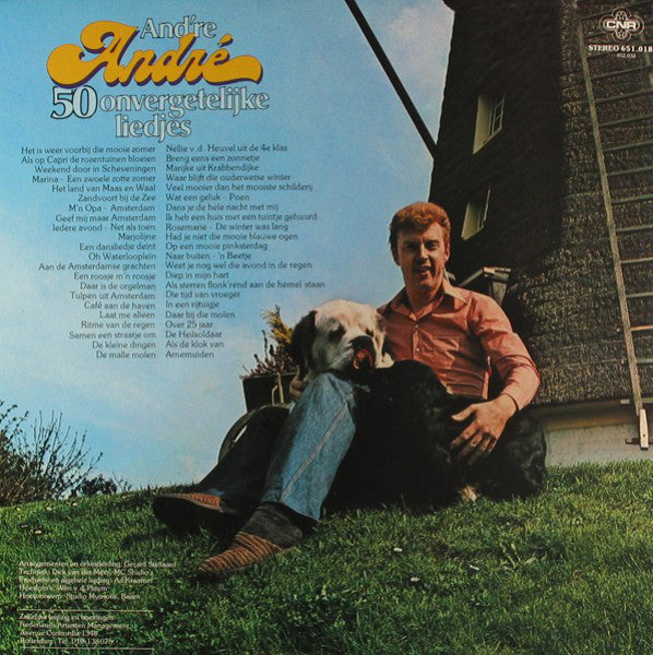 André van Duin - And're Andre 1 - 50 Onvergetelijke Liedjes (LP) Vinyl LP Vinyl Very Good (VG) <br> Hoes Good Plus (G+)