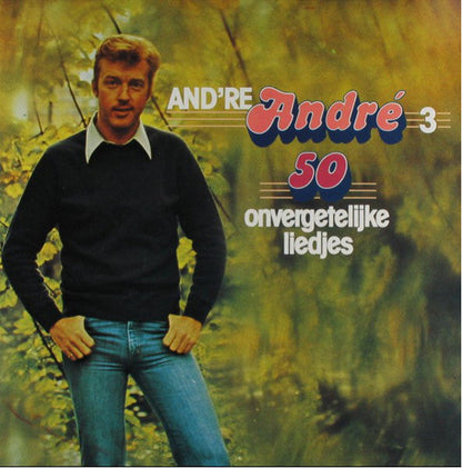 André van Duin - And're Andre 3 - 50 Onvergetelijke Liedjes (LP) Vinyl LP Vinyl Very Good (VG) <br> Hoes Good Plus (G+)