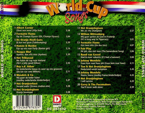Various - World Cup Songs (CD) Compact Disc Goede Staat