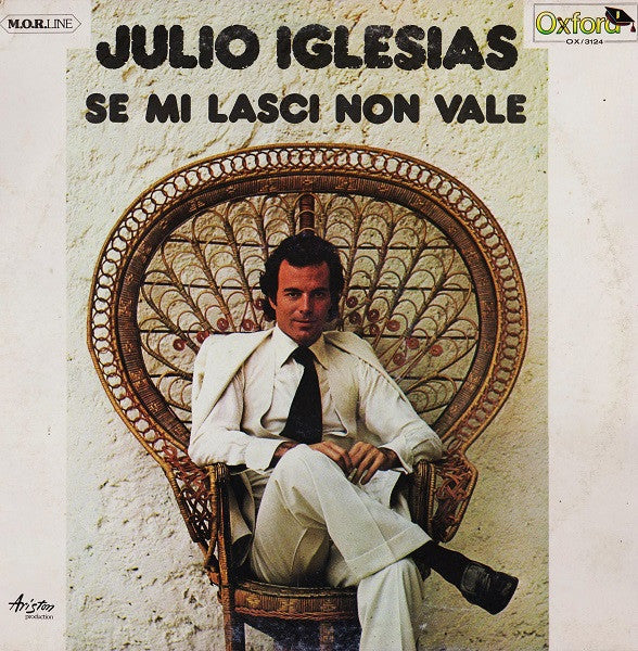 Julio Iglesias – Se Mi Lasci Non Vale (LP) Vinyl LP Vinyl Zeer Goed / Hoesje Goed "VINYLSINGLES.NL"
