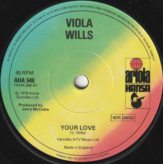 Viola Wills - Gonna Get Along Without You Now Vinyl Singles Vinyl Zeer Goed / Hoesje Goed "VINYLSINGLES.NL"