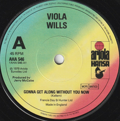 Viola Wills - Gonna Get Along Without You Now 35930 Vinyl Singles VINYLSINGLES.NL