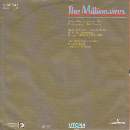 Millionaires - Fantasy Island Vinyl Singles Vinyl Very Good (VG) <br> Hoes Good Plus (G+)