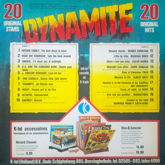 Various - Dynamite (LP) Vinyl LP Vinyl Zeer Goed / Hoesje Goed "VINYLSINGLES.NL"