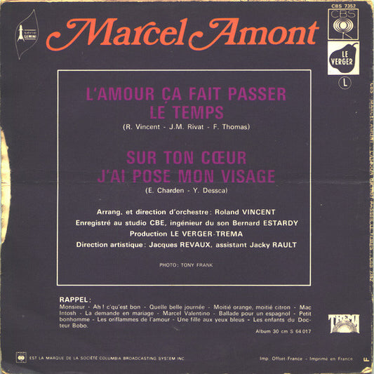 Marcel Amont - L'amour Ça Fait Passer Le Temps