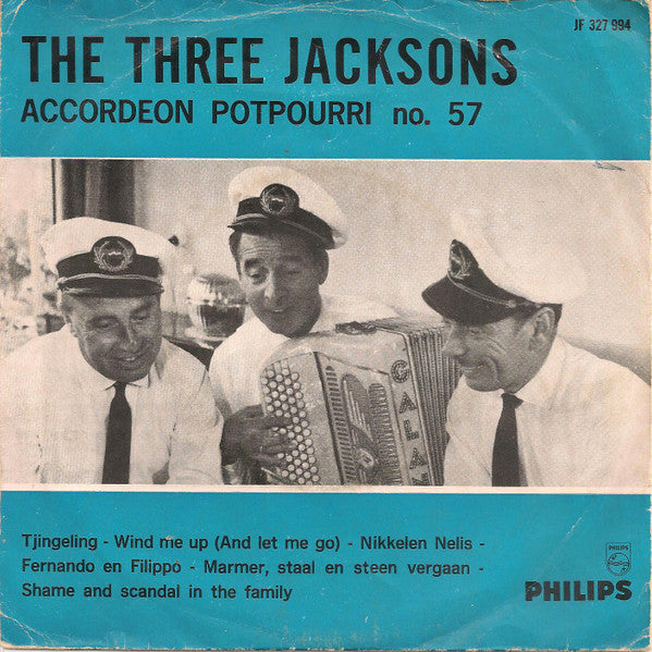 Three Jacksons - Accordeon Potpourri No. 57 22025 Vinyl Singles Zeer Goede Staat