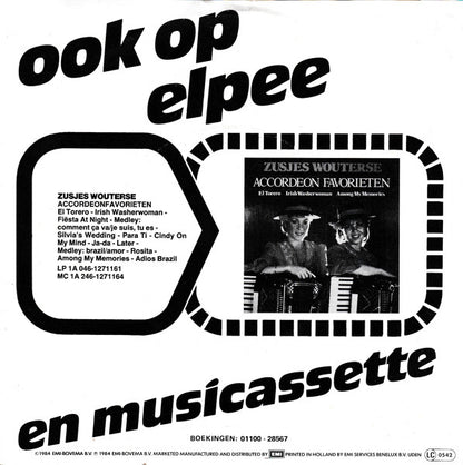 Zusjes Wouterse - Ja-Da 34613 Vinyl Singles VINYLSINGLES.NL