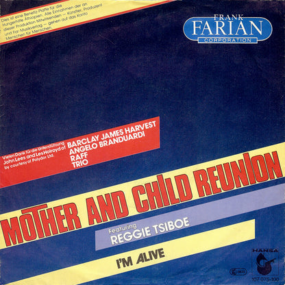 Frank Farian Corporation - Mother And Child Reunion Vinyl Singles Vinyl Very Good (VG) <br> Hoes Good Plus (G+)