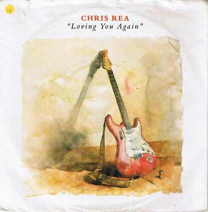 Chris Rea - Loving You Again 39087 Vinyl Singles Goede Staat