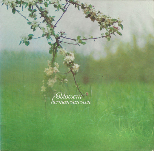 Herman Van Veen - Bloesem (LP) (B) 50199 Vinyl LP Hoes: Slecht