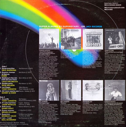 Various - Radio Veronica Presents: MCA Superstars - Really Got Their Hits Together (LP) Vinyl LP Vinyl Very Good (VG) <br> Hoes Good Plus (G+)