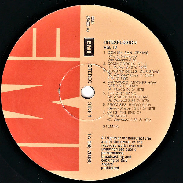 Various - Hit Explosion 12 (LP) 48066