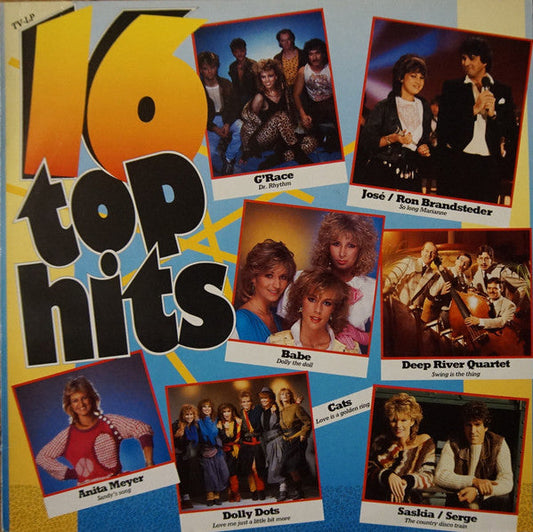 Various - 16 Top Hits (LP) 49201 Vinyl LP Goede Staat