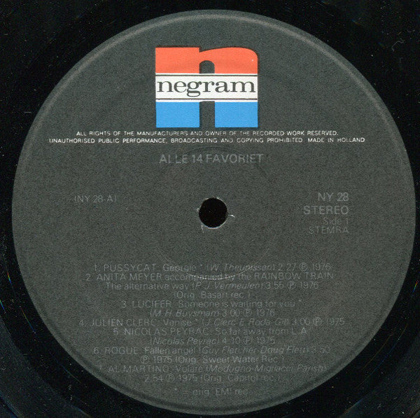 Various - Alle 14 Favoriet! (LP) 49101