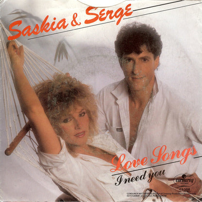 Saskia & Serge - Love Songs 34509 Vinyl Singles Goede Staat