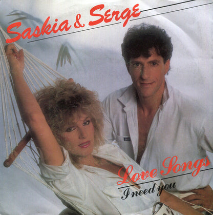 Saskia & Serge - Love Songs 34509 Vinyl Singles Goede Staat