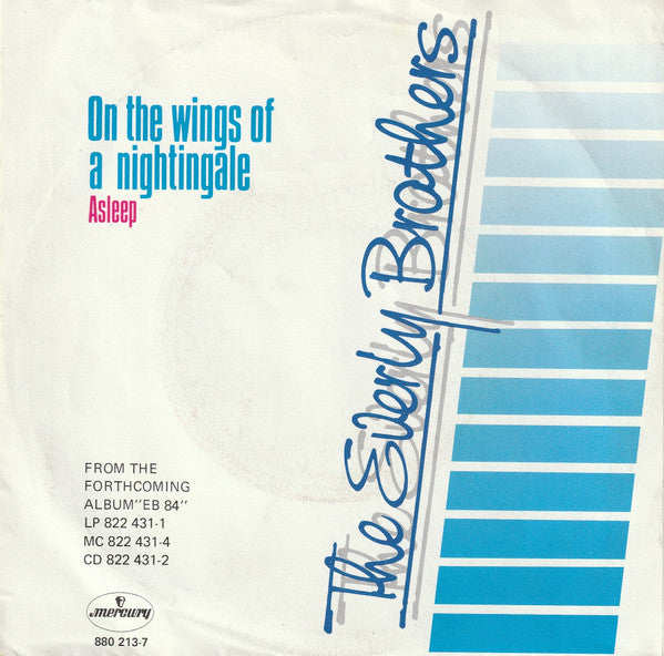Everly Brothers - On The Wings Of A Nightingale Vinyl Singles Vinyl (VG) <br> Hoes (G+)