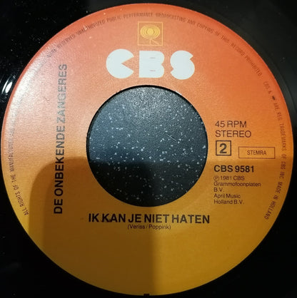 Onbekende Zangeres - Een Kinderhand Is Gauw Gevuld Vinyl Singles Vinyl Very Good (VG) <br> Hoes Generic