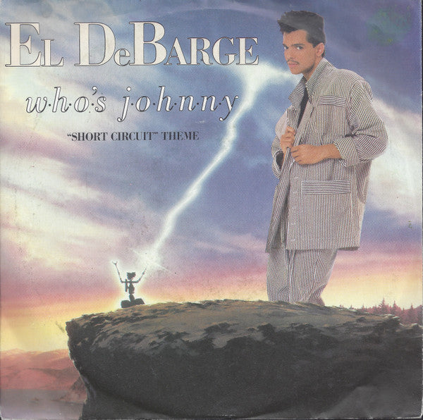 El DeBarge - Who's Johnny Vinyl Singles Vinyl Very Good (VG) <br> Hoes Good Plus (G+)