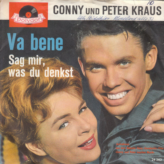 Conny Froboess Und Peter Kraus - Va Bene 35049 Vinyl Singles VINYLSINGLES.NL