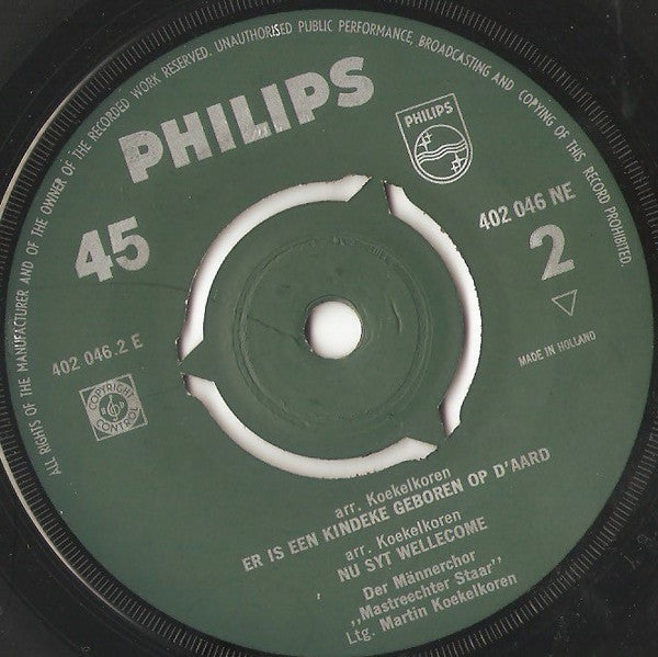 Mastreechter Staar - Kerstliederen (EP) 19454 Vinyl Singles Goede Staat