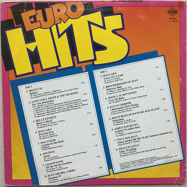 Various - Euro Hits (LP)