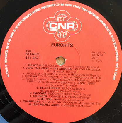 Various - Euro Hits (LP)