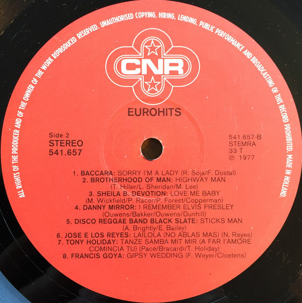 Various - Euro Hits (LP)