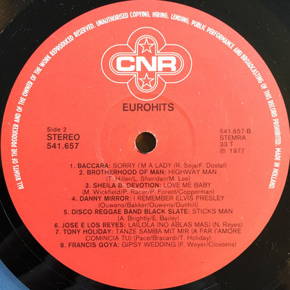 Various - Euro Hits (LP)