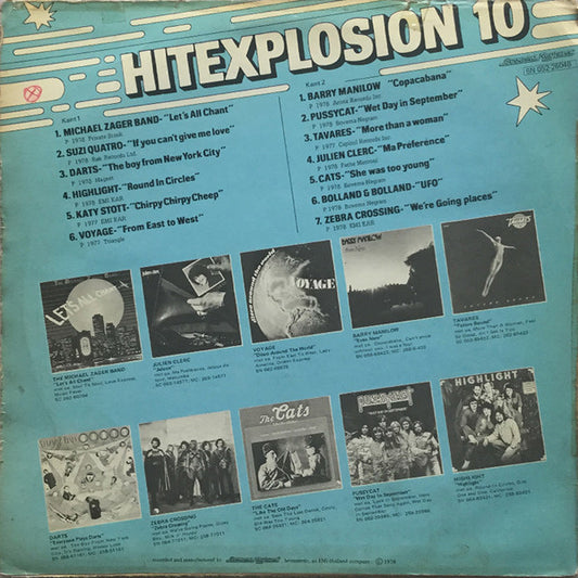 Various - Hit Explosion 10 (LP) Vinyl LP Vinyl Zeer Goed / Hoesje Goed "VINYLSINGLES.NL"