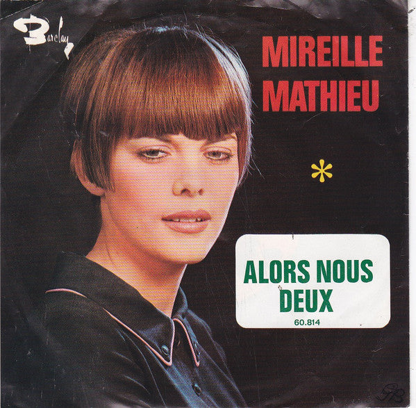 Mireille Mathieu - Geant Vinyl Singles Vinyl Zeer Goed / Hoesje Goed "VINYLSINGLES.NL"