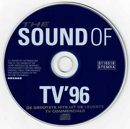 Various - The Sound Of TV '96 (CD) Compact Disc Goede Staat