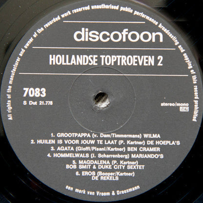 Various - Hollandse Toptroeven 2 (LP) 41196 Vinyl LP Goede Staat