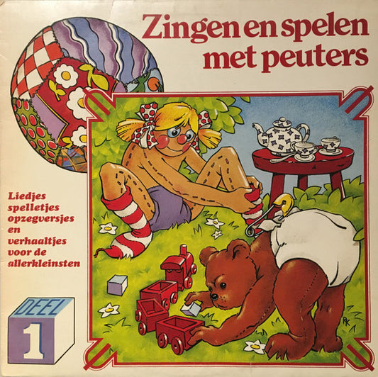 Various - Zingen en spelen met peuters (LP)