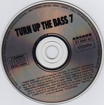 Various - Turn Up The Bass Volume * (CD) Compact Disc Goede Staat