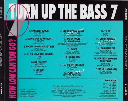 Various - Turn Up The Bass Volume 7 (CD) Compact Disc Goede Staat "VINYLSINGLES.NL"
