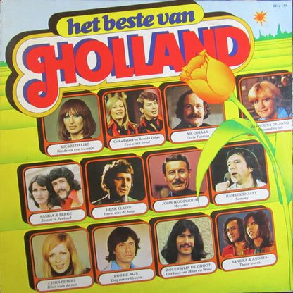Various - De Zonnebril Van De Opticiën / Het Beste Van Holland (LP) Vinyl LP Vinyl Very Good (VG) <br> Hoes Good Plus (G+)